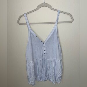 American Eagle Baby Blue Top